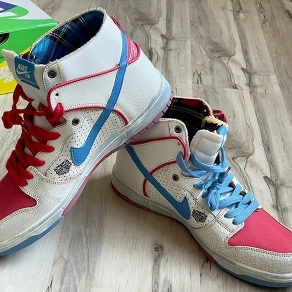 Men's 11 Nike SB Dunk High Pro Ishod Wair x Magnus Walker DH7683-100 Authentic! - Picture 6 of 11